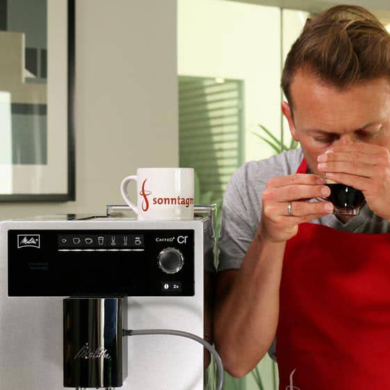 Melitta Caffeo CI Kaffeevollautomat - Espressoverkostung
