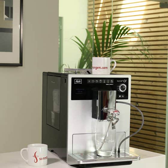 Melitta Caffeo CI Kaffeevollautomat - Heißwasserdurchlauf