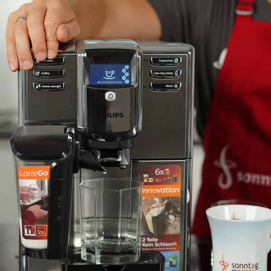 Philips LatteGo Vorderseite
