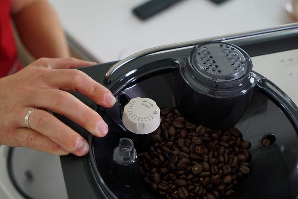 Saeco Xelsis - Mahlgradeinstellungsrad