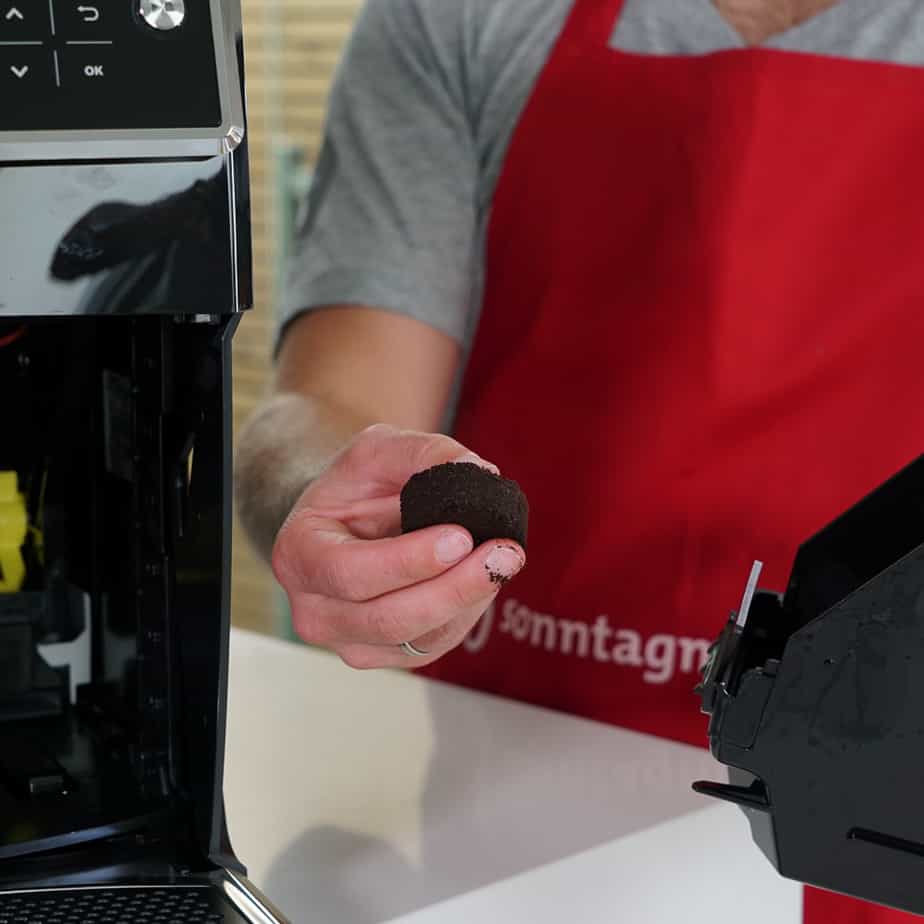 Saeco Xelsis Kaffeepuck