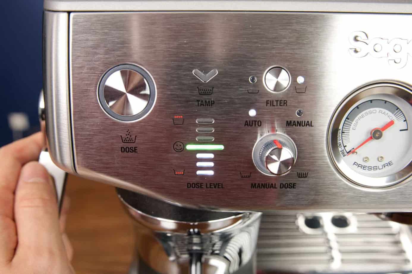 Sage Barista Express Impress Dosing Optimal