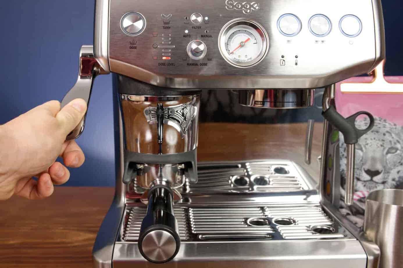 Sage Barista Express Impress Tampern