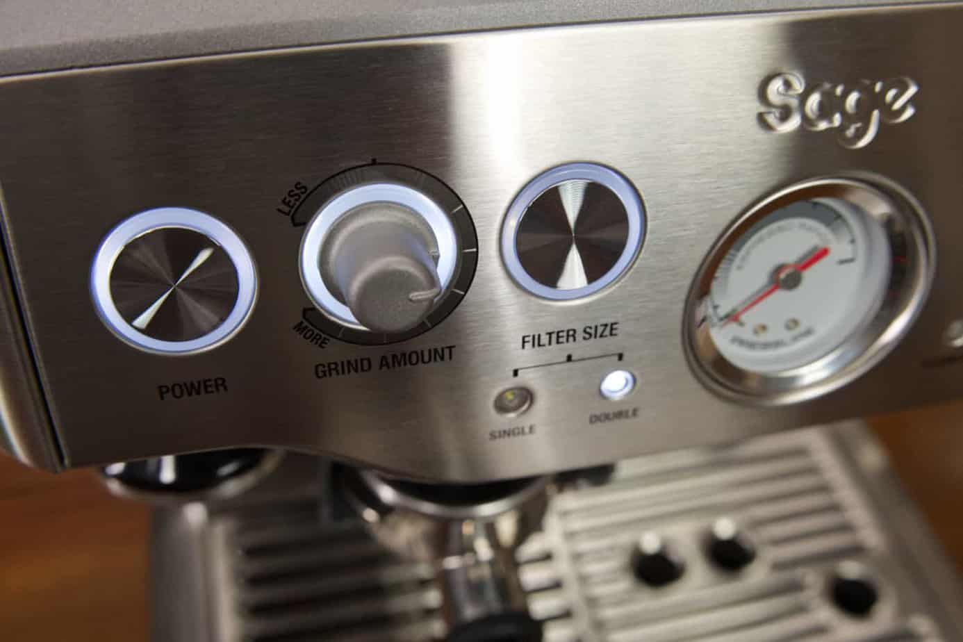 Sage Barista Express Kaffeepulvermenge Einstellen