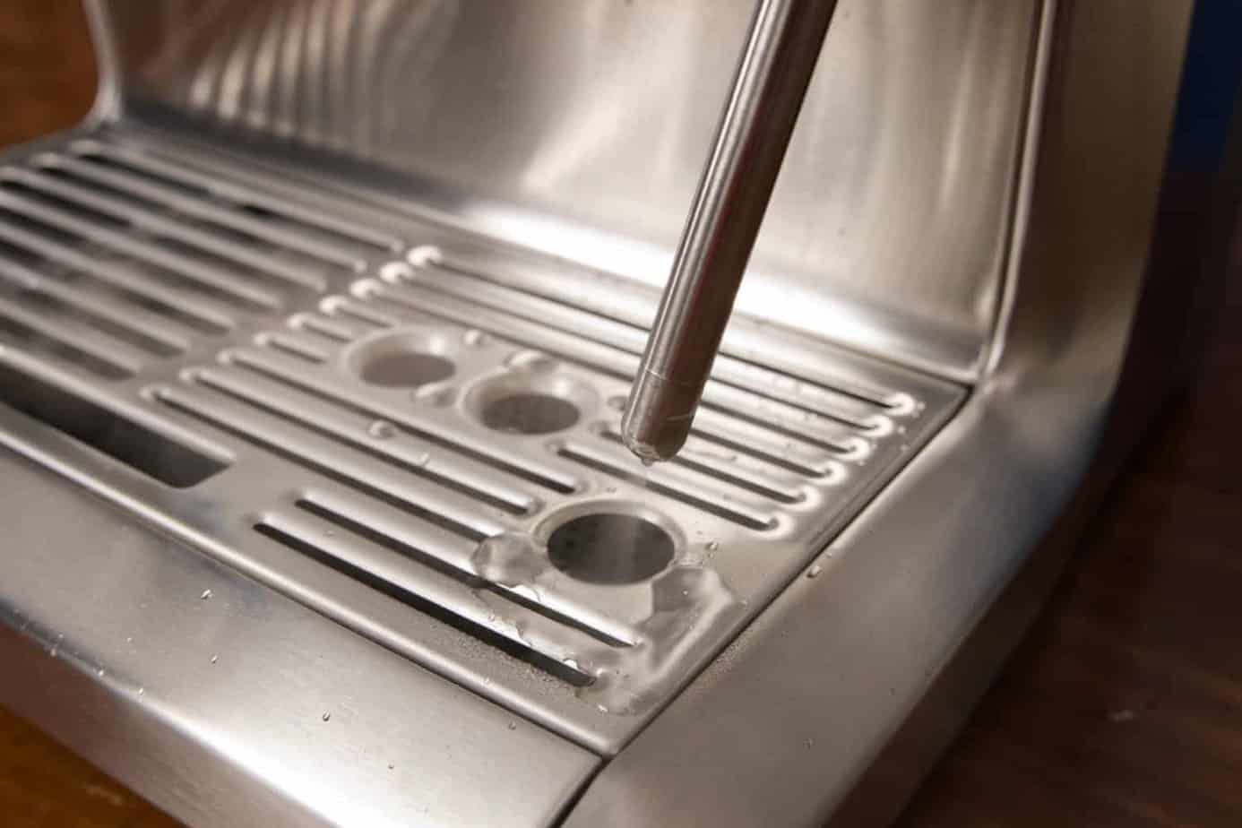 Sage Barista Express Wasserdampf