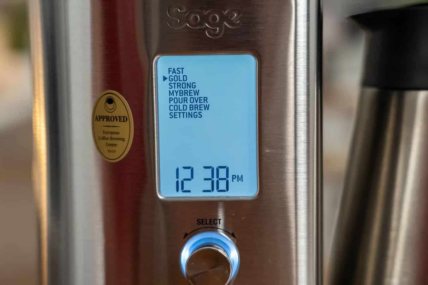 Sage The Precision Brewer Kaffeemaschine Bruehmodi