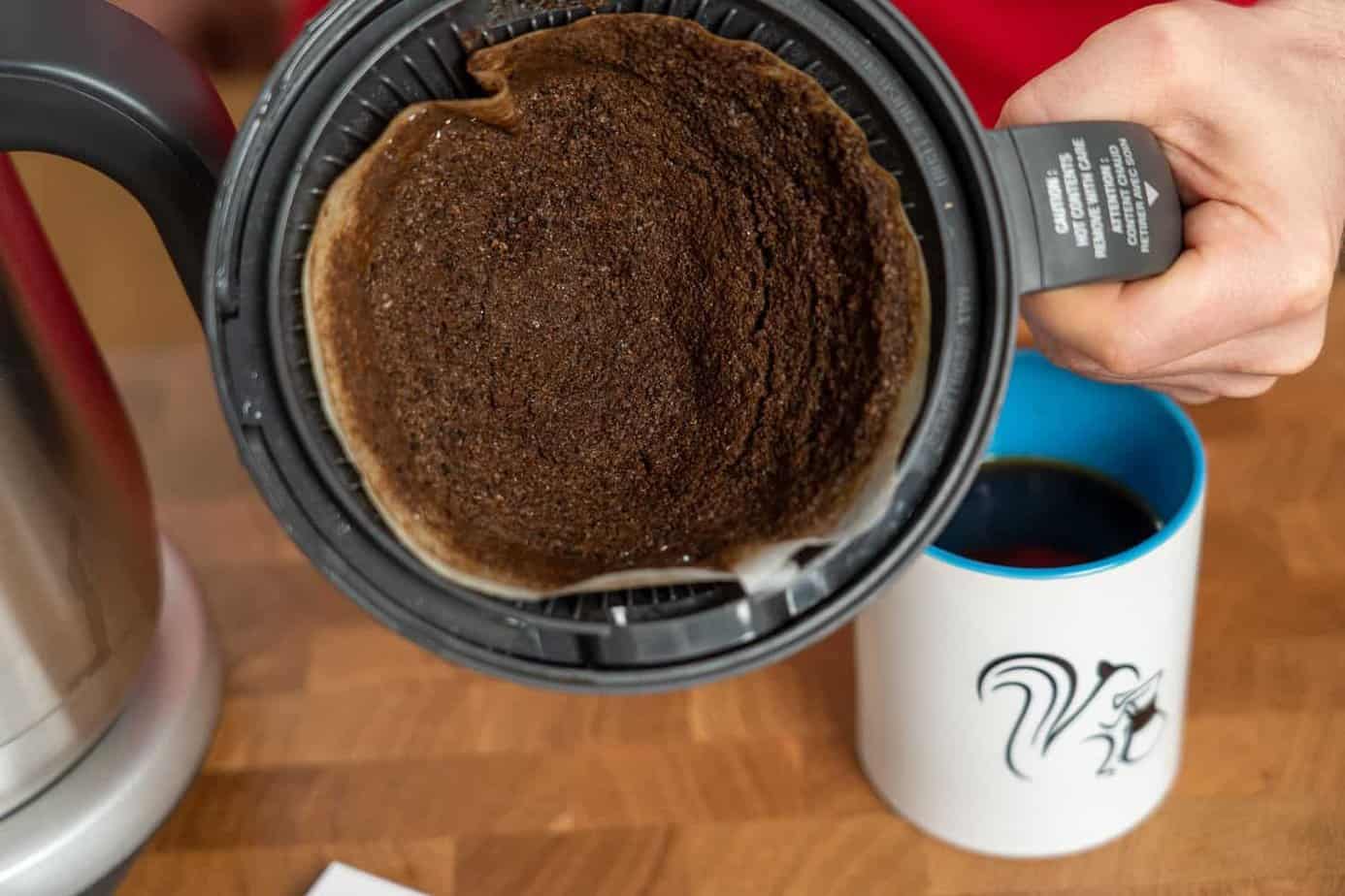 Sage The Precision Brewer Kaffeemaschine Kaffeesatz