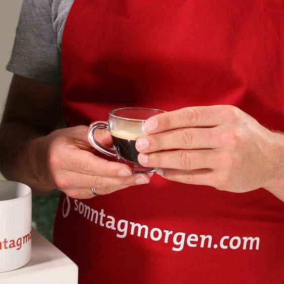 Begutachtung der Espressobeschaffenheit aus dem Siemens EQ.9 s500