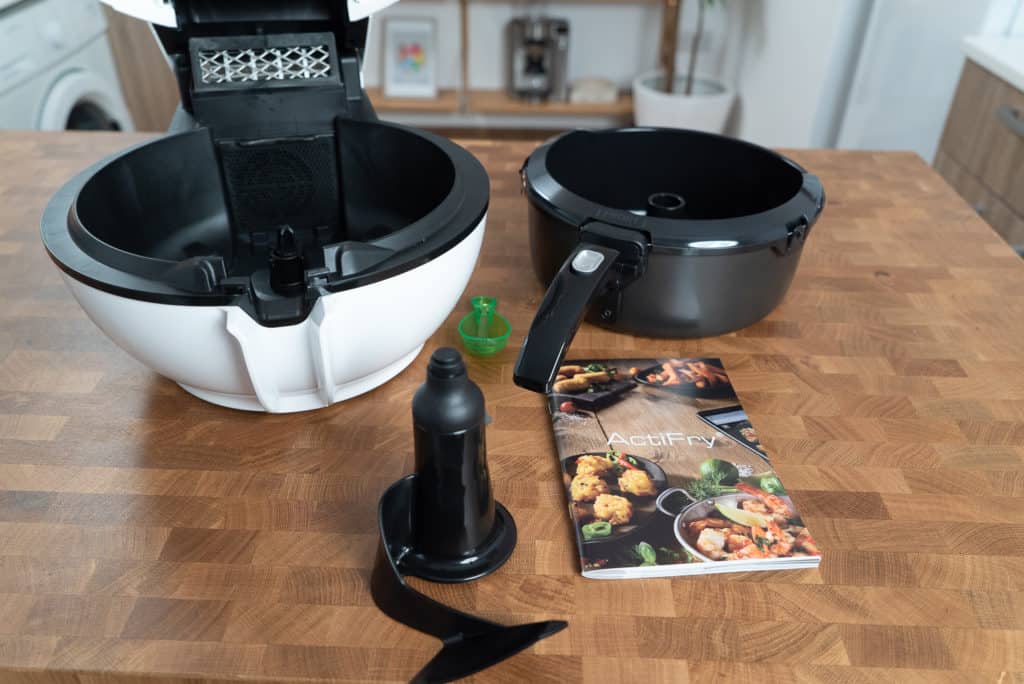 Tefal ActiFry Genius XL Lieferumfang alternative Ansicht