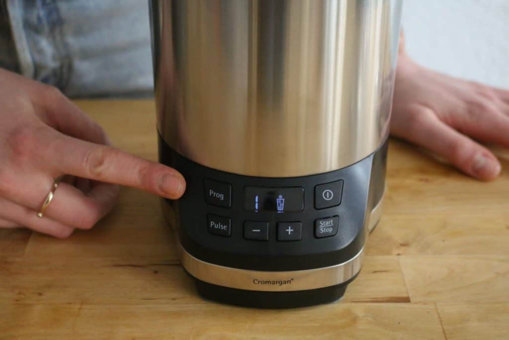 WMF Kult X - Bedienfeld mit Programmeinstellungen