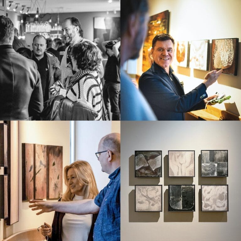 Vernissage på Skanshof Galleriet i Göteborg. Fotografierna är från vernissagedagen. Jag visade upp 35 stycken konstverk varav de flesta var på plåt.