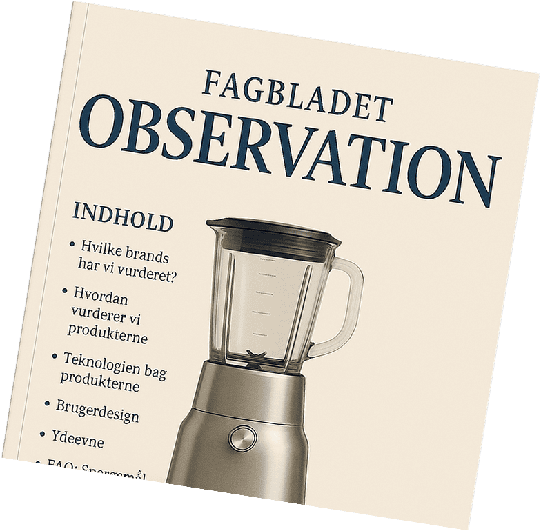 Forside til magasinet for Fagbladet Observation