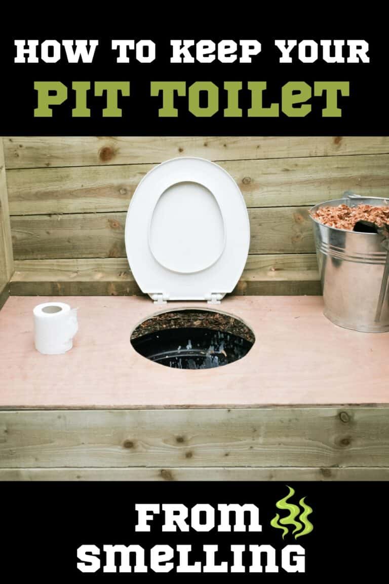 How To Keep Your Pit Toilet From Smelling