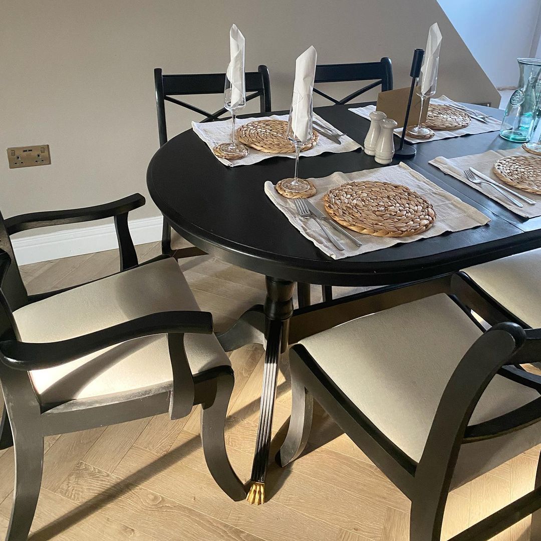 Black Painted Table Ideas... | Oh My Sander