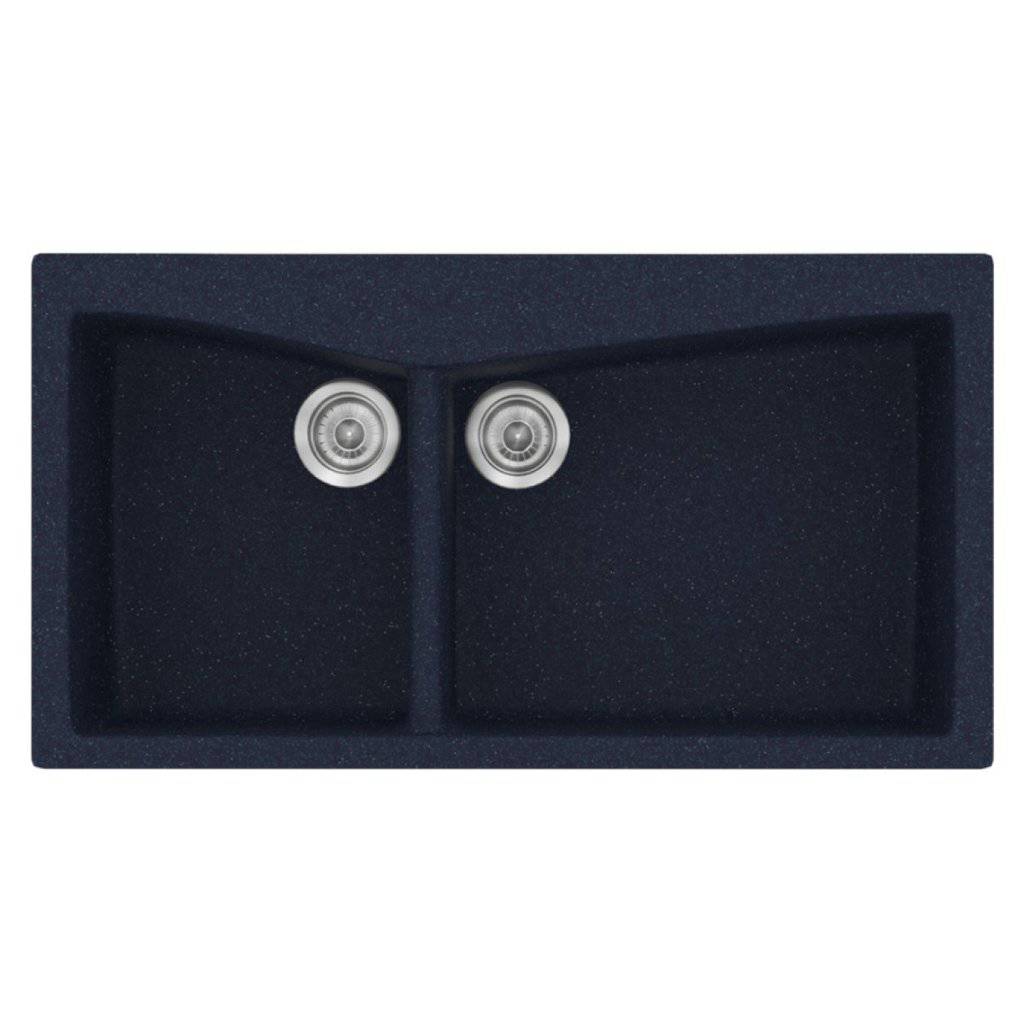 Νεροχύτης Κουζίνας Sanitec Classic 326-18 Granite Blue 93x51cm