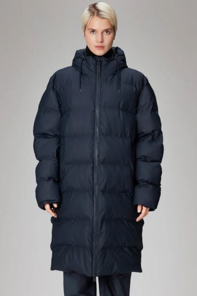 Rains Alta Long Puffer Jacket