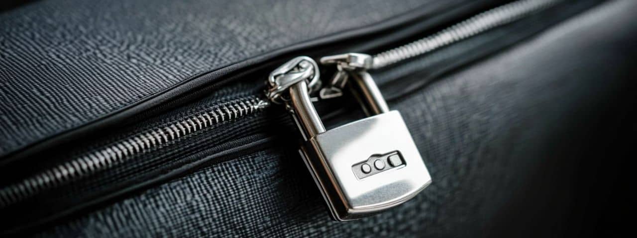 TSA-godkendte låse i kufferter