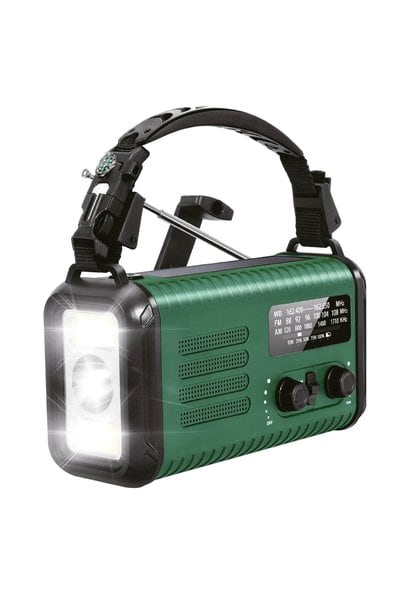 Aquipe FM-AM 20000 mAh Med Solceller