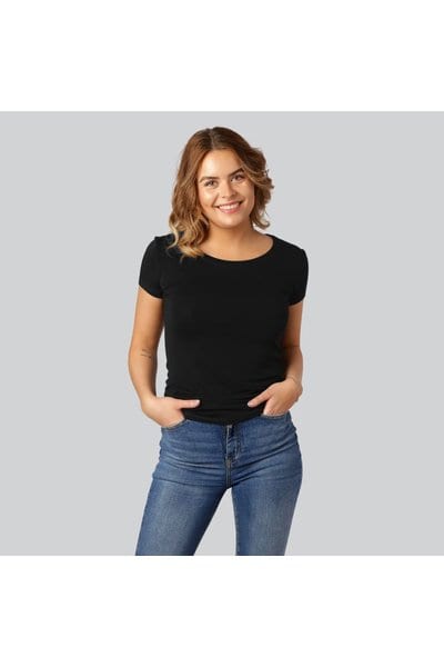 Bambuni Caroline Bambus T-Shirt V-Hals