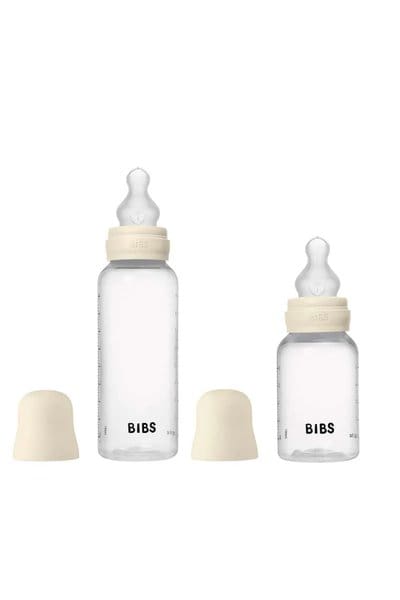 BIBS Bottle Grow And Flow Plastik - Silikone 2pk