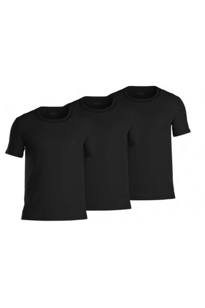 BOSS 3 Pak T-Shirts Økologisk Bomuld
