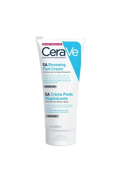CeraVe SA Renewing Foot Cream