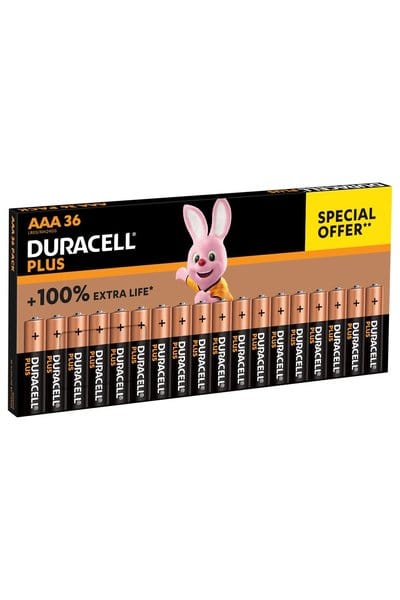 Duracell Plus Power AAA MN2400 LR03 36 Stk