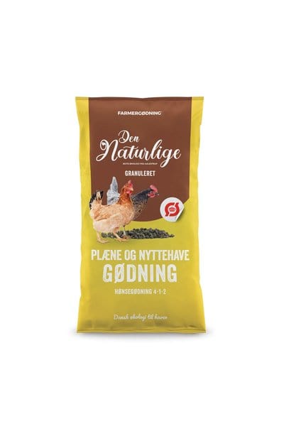 Farmergødning Økologisk Plæne- & Nyttehavegødning