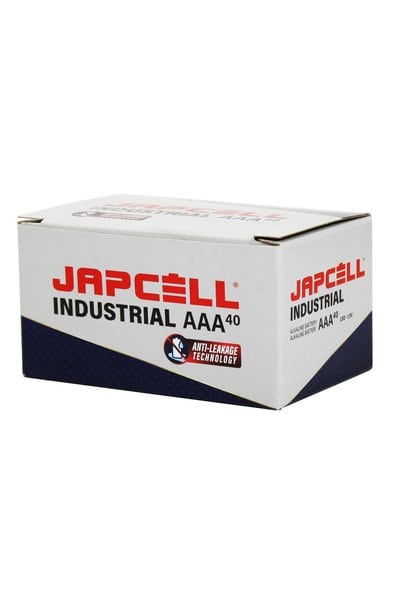 Japcell AAA LR03 Industrial Alkaline 40 Stk