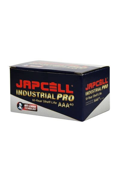 Japcell AAA LR03 Industrial Pro Alkaline 40 Stk