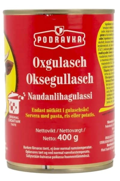 Podravka Oksegullasch 400g