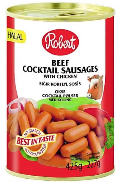 Robert Cocktailpølser Okse & Kylling 425g
