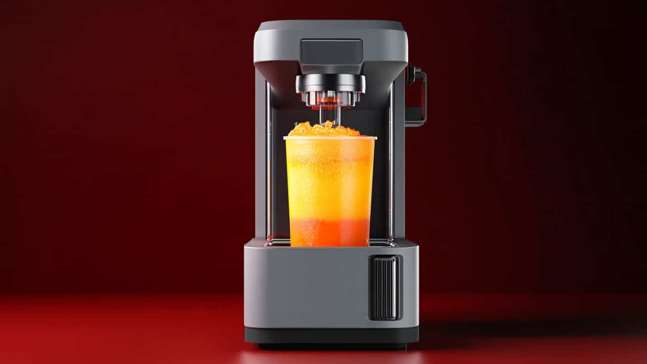 slush ice maskine test