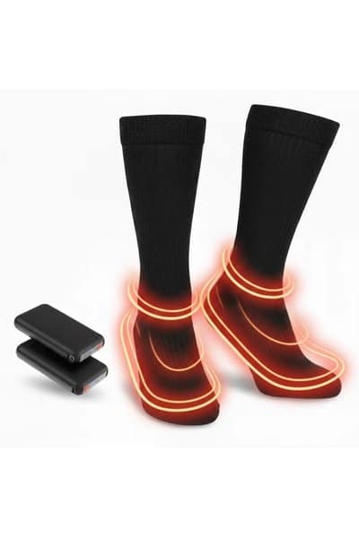 SnowRider HeatSocks 4000