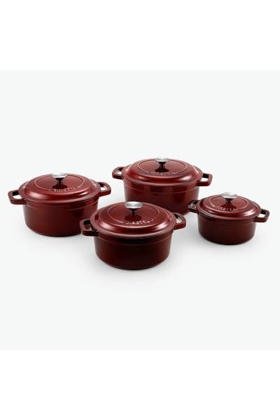 Viretta Cast Iron Pot Family Set