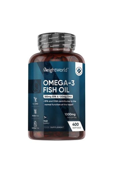 WeightWorld Omega 3 Fiskeolie 1000mg