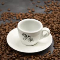 Coffeeness Espressotasse von leicht oben