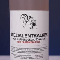 Spezialentkalker Etikett