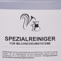 Spezialreiniger fuer Milchsysteme Etikett