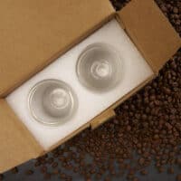 Espressoglaeser Doppelwandig 2er-Set Verpackung