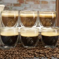 Kaffeeglaeser Doppelwandig 6er-Set