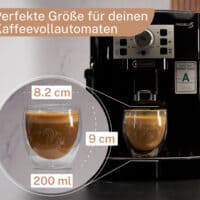 Kaffeeglaeser perfekt fuer Vollautomaten