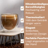 Kaffeeglaeser Vorteile