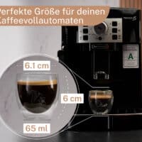 Espressoglaeser perfekt fuer Vollautomaten