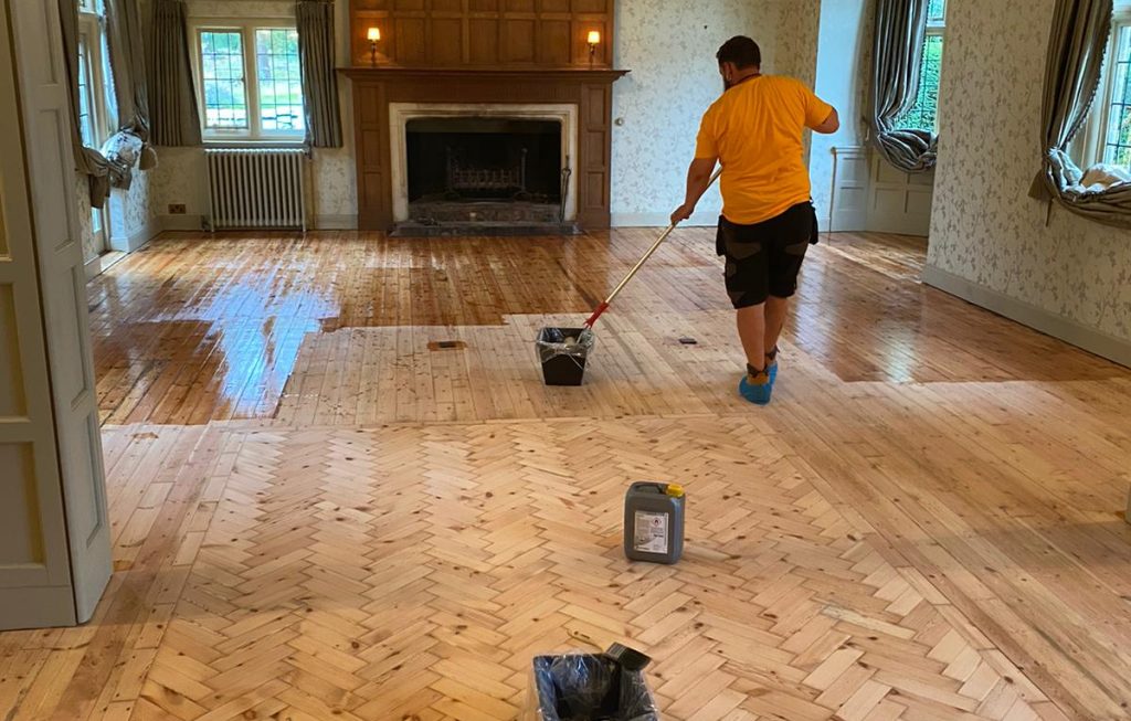 Floor sanding in East Sussex | oiling a floor in sussex
