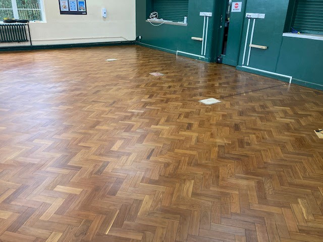 School Hall Floor Renovation | after floor renovation
