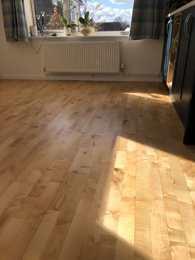 Floor sanding Sussex | wooden floor in a home