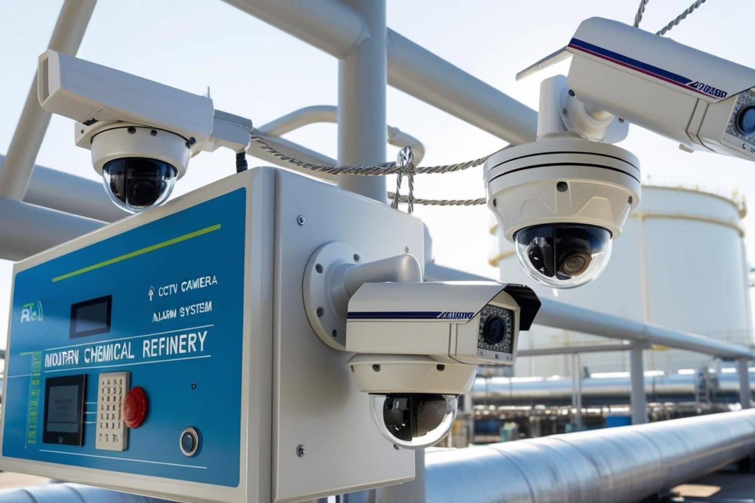 Industrial CCTV system upgrade