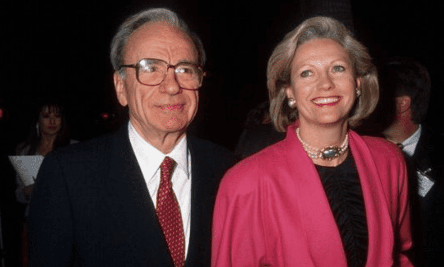 Rupert Murdoch & Anna Maria Torv