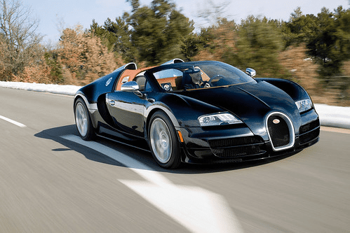 black Bugatti Veyron 16.4 Grand Sport Vitesse